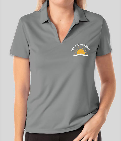 women polo shirt